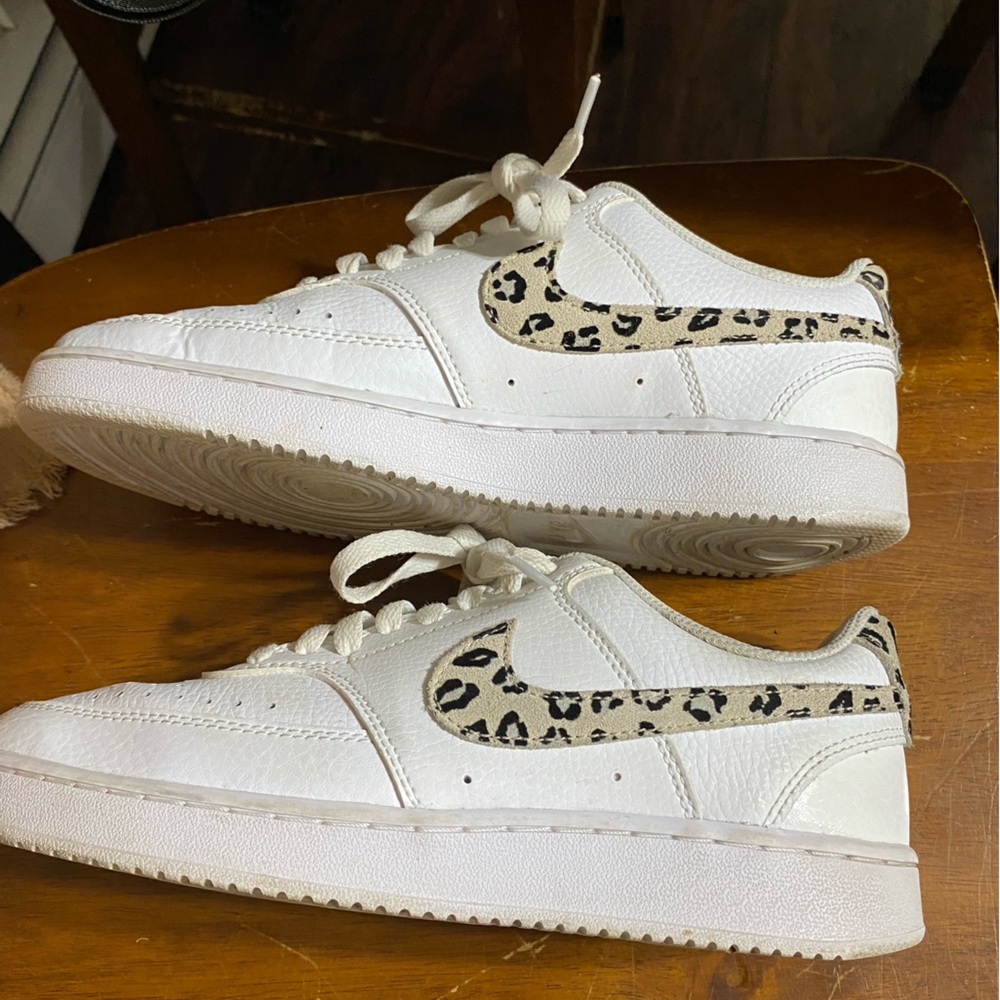 Nike Court  Vision  Low Leopard